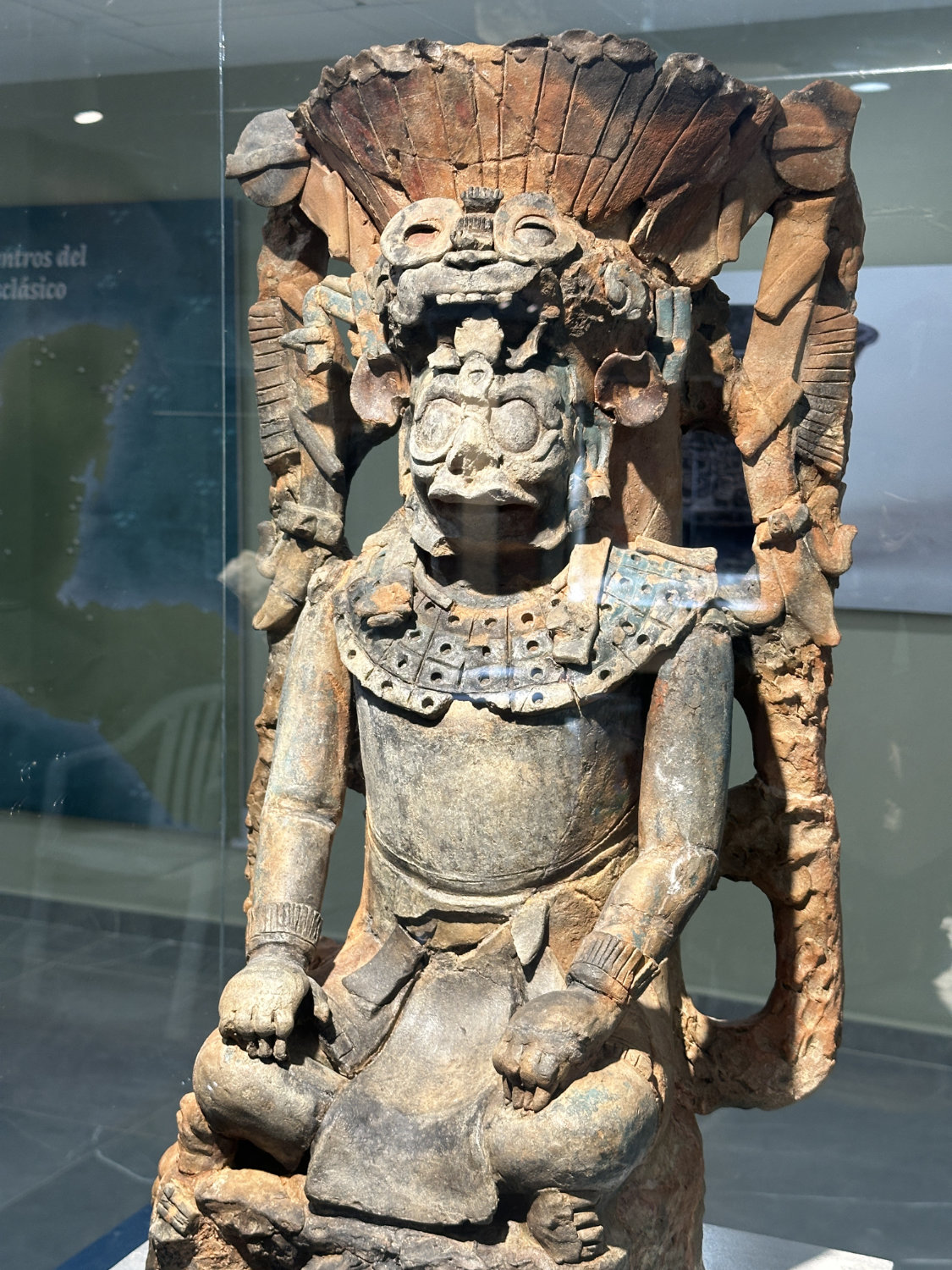 Maya artifact from Palenque Site Museum